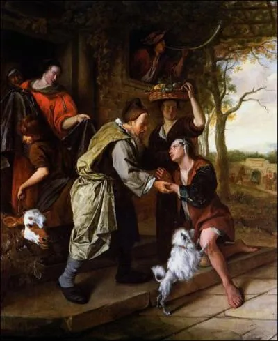 Quelle scne biblique est reprsente ici ? (CLIQUEZ sur l'image)