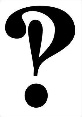 Ce point de ponctuation qui combine exclamation et interrogation, s'appelle ?