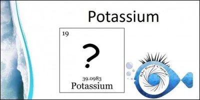 Quel est le symbole du potassium ?