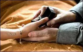 Dans quel chapitre Edward lui demande-t-il sa main ?