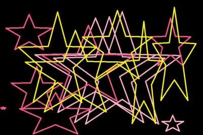 Combien d'toiles roses vois-tu ?