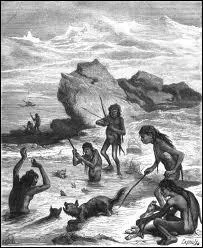 Ils s'appelaient les yamanas, ils vivaient dans le plus total dénuement à l'extrême sud de l'Amérique du sud, de pêche et de ce qu'ils pouvaient trouver, ils ont tous été massacrés par les colons !