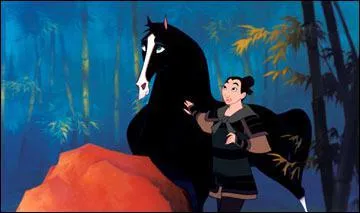 Comment s'appelle le cheval de Mulan (Disney) ?
