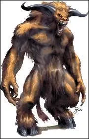 Je suis une crature mi-homme mi-taureau. Qui suis-je ?