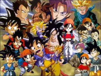 Lequel de ces personnages n'est pas dans Dragonball z ? (dbgt compte comme dbz)