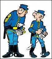 Un pisode comique de la guerre de Scession des clbres Tuniques Bleues :