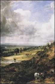 Quel peintre anglais a ralis 'Hampstead Heath, l'tang de Branch Hill' ?