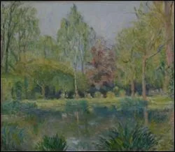 Qui a peint 'L'tang de Giverny' ?