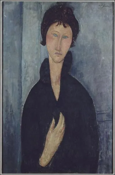 Qui a peint : 'La femme aux yeux bleus' ?