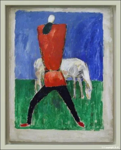 Qui a peint Homme et cheval ?