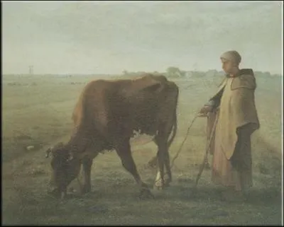 Qui a peint Femme faisant patre sa vache ?