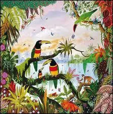 Est-ce Henri Rousseau qui a peint 'Les toucans' ?
