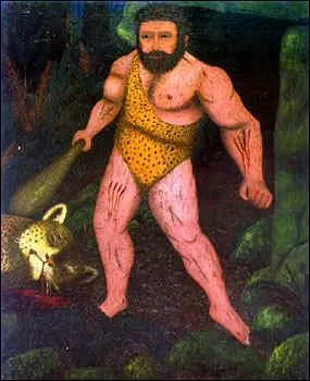 Est-ce Henri Rousseau qui a peint Homme des cavernes ?