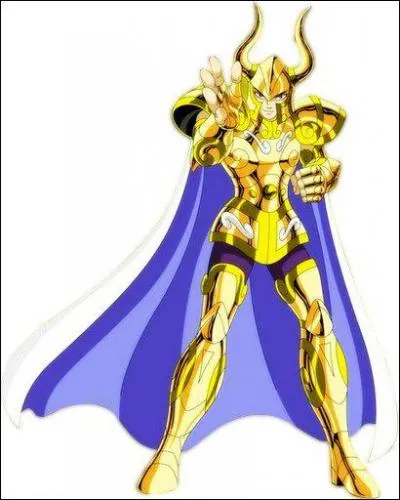 Quel chevalier d'or dtient l'pe excalibur dans son bras droit ?