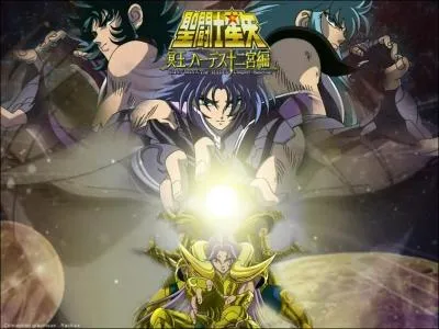 Qui sont ces trois chevaliers d'or ? (en haut)