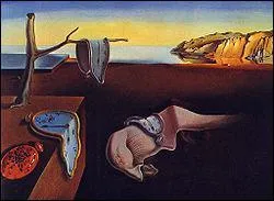 Salvador Dali : 'Persistance ... '.