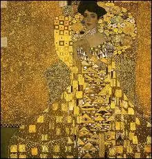 Gustav Klimt : 'Portrait d'... Bloch Bauer'.
