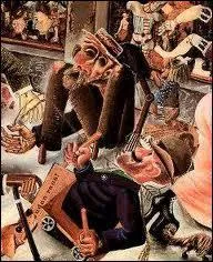 Otto Dix, ' Pragerstrasse ' :