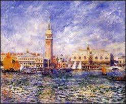 Pierre-Auguste Renoir, ' Le Palais des Doges  Venise ' :