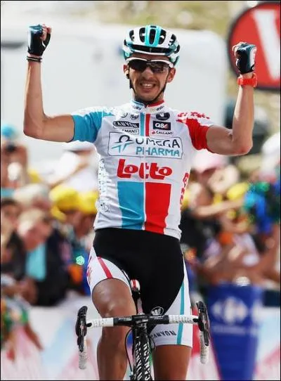 Et ce coureur de l'Omega Pharma Lottome vous dit-il quelque chose. Est-ce ?