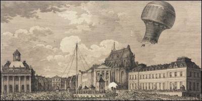 Quel roi français assista au premier envol d'une montgolfière ?