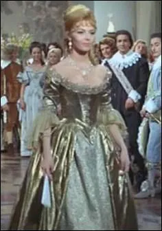Dans quel film Anglique est-elle prsente au roi pour la premire fois dans cette robe dore ?