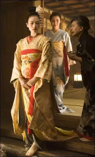 Dans quel film Zhang Ziyi joue-t-elle Sayuri, une dame de compagnie raffine vtue de ce beau kimono clatant ?