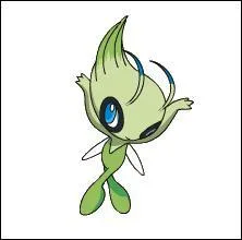 De quelle couleur est Celebi en forme 'Shiney' ?