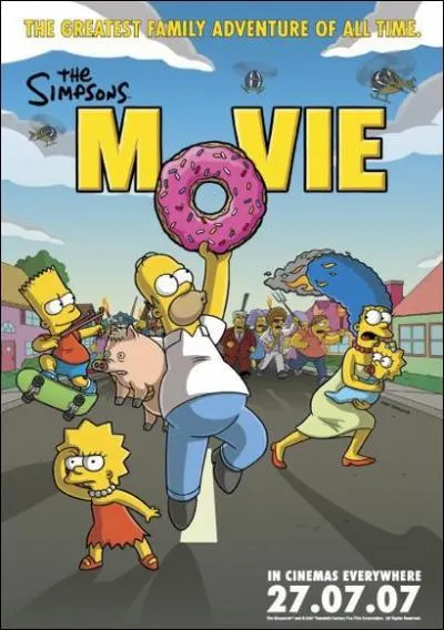 Qui est le ralis le film : 'The Simpsons Movie' ( Les Simpson, le film ) ?