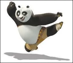 Quel est ce panda, hros du film ' Kung Fu Panda ' ?