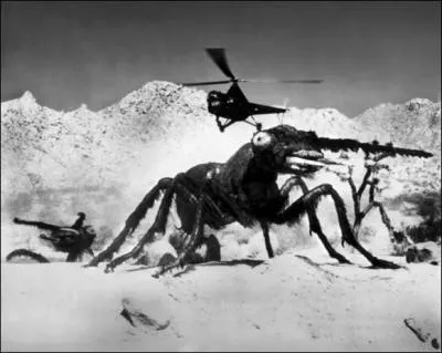 Encore un film  'grosses btes' inspir par la peur du nuclaire. Film amricain ralis par Gordon Douglas en 1954, c'est :