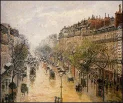 Connu surtout pour ses scnes de vie rurale, Camille Pissarro a galement voqu Paris dans son oeuvre. Comment se nomme ce tableau ?