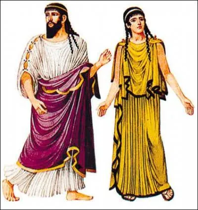 A quelle poque correspondent ces costumes ? (CLIQUEZ sur l'image pour l'agrandir)