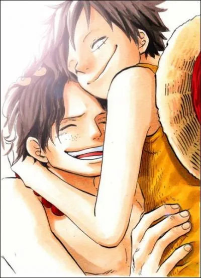 Cette image montre Luffy et Ace . Dans quel film apparat-elle ?