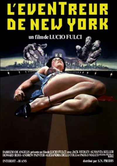 Dans 'L'ventreur de New York' que ramne le chien  son lanceur ?