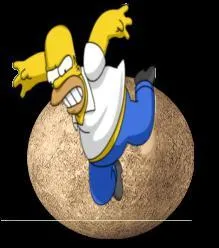 La planète du père Homer est fouettée par les vents solaires, son coeur est en fer liquide !