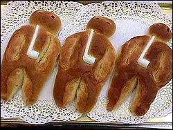 Un mannala est une sorte de pain au lait en forme de petit bonhomme servi pour quelle fte ?