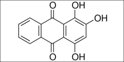 La purpurine est un colorant naturel, mais de quelle couleur est-elle ?