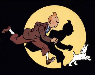 Tintin court aprs :