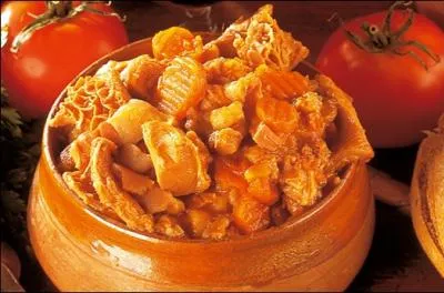 C'est un pays où on aime bien manger des boyaux à l'endroit où on dort.