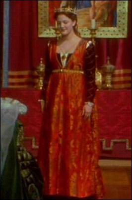 Dans quel film de princesse Drew Barrymore porte-t-elle cette robe rouge ?