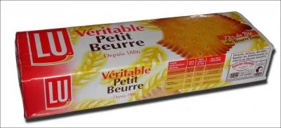 Quel nom de ville trouve-t-on inscrit sur les ' Petits Beurres' ?