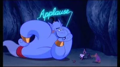 Dans quel film de Walt Disney, pouvons-nous voir ce Gnie Bleu ?