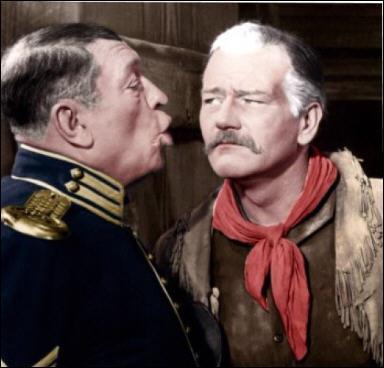 Il joue le rle du Capitaine Nathan Cutting Brittles dans 'La charge hroque' en 1939 sous la direction de John Ford.