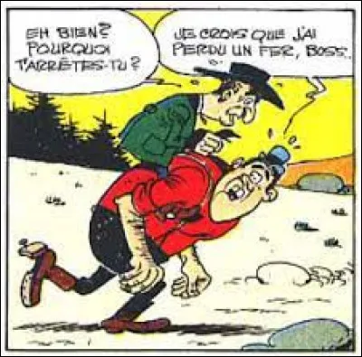 Dans quel album lucky Luke escorte-t-il deux frères, inventeurs d'une machine à sous ?