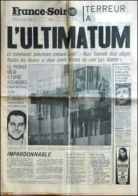 Dans quelle ville allemande se sont drouls les terribles Jeux Olympiques de 1972 qui se sont clturs un 11 septembre ?