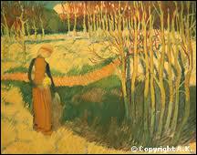 Quel peintre de l'école des nabis est l'auteur de ' Rêverie d'automne ' ?