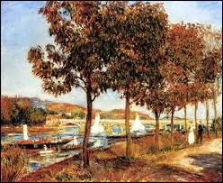 Qui a peint ce tableau ' Un pont d'Argenteuil en automne ' ?