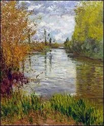 Peintre, collectionneur, mcne; il a ralis ' le petit bras de la Seine en automne ' :