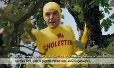 Dans quelle publicité trouve-t-on Mr Cholestérol ?